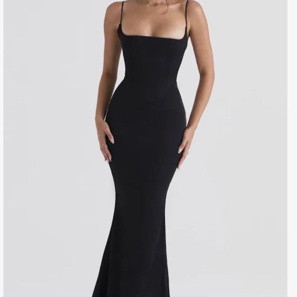 Olivette Corset Maxi Dress